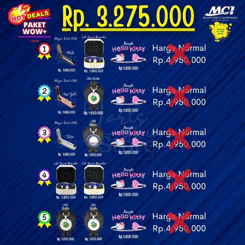 ready promo paket mci original