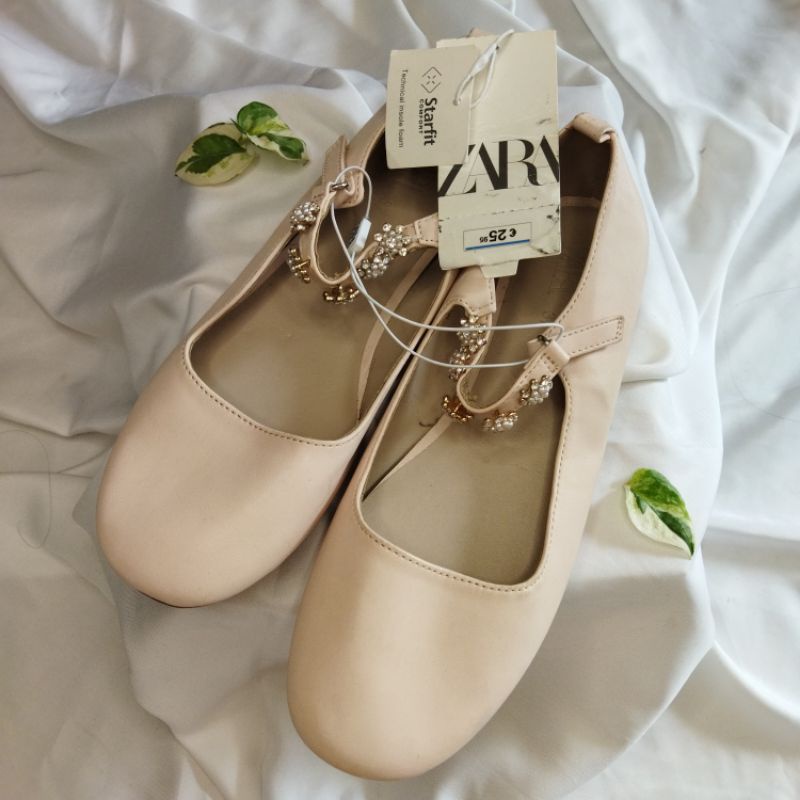 ZARA PINK FLAT SHOES / SEPATU WANITA ORIGINAL 100%