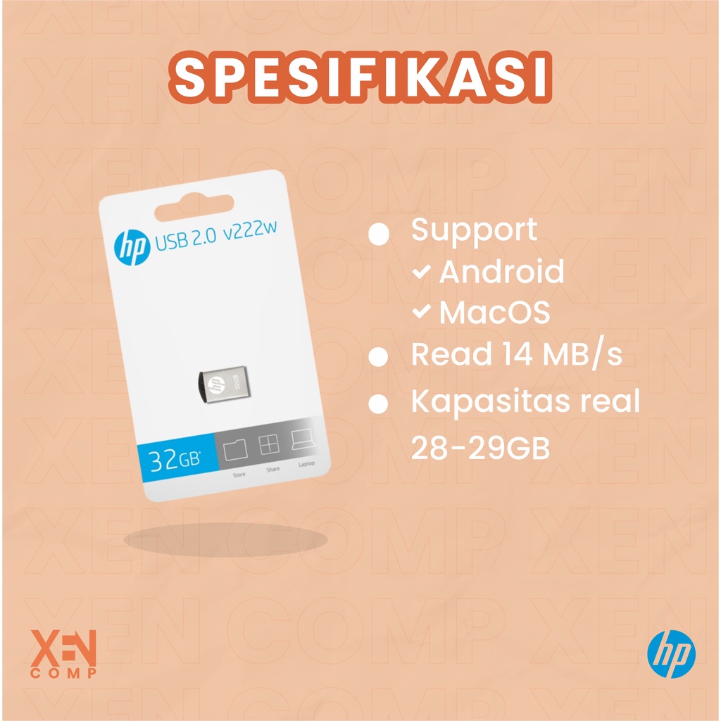 Flashdisk HP V222 32GB USB 2.0