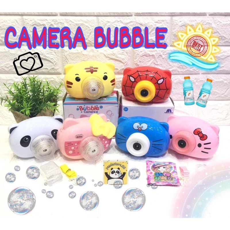 Mainan anak Bubble camera