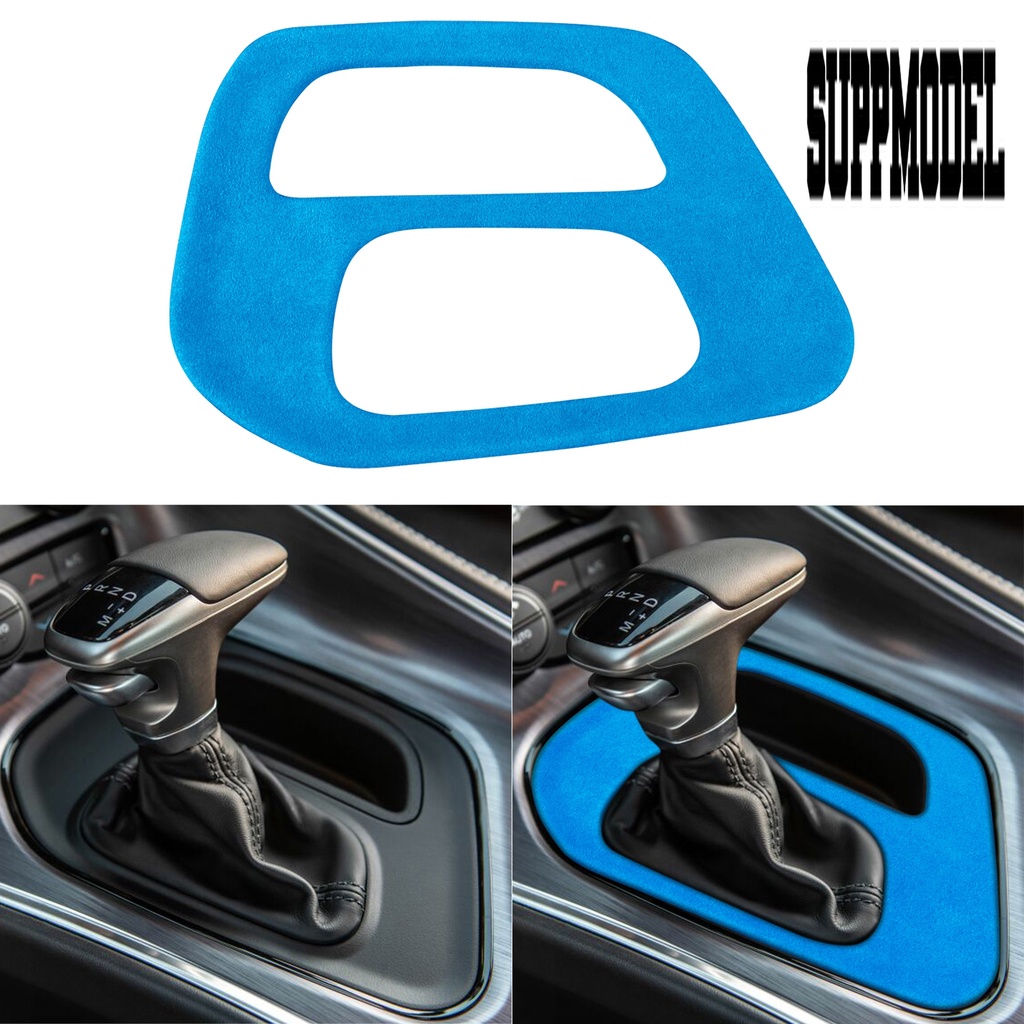 Suppmodelx &lt; Sticker Dekorasi Panel Tuas Shifter Mobil Dodge Raider Challenger 2015-2020 Anti Gores