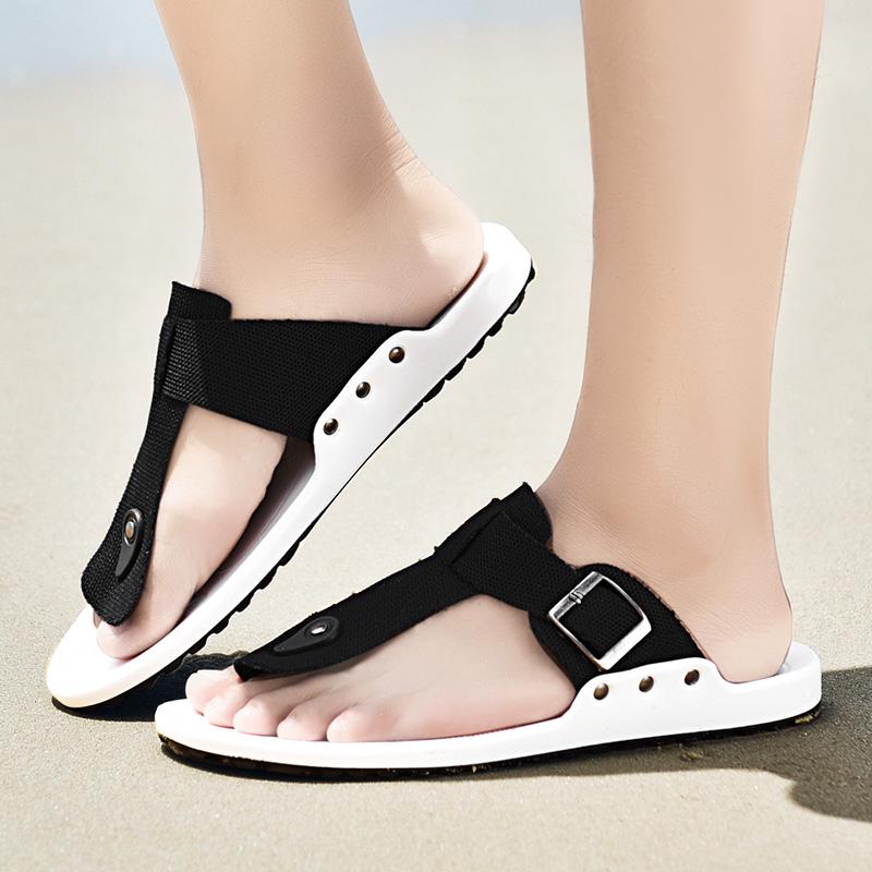  Sandal  Jepit Kulit Pria  Sandal  Anak  Muda  Fashion Korea 