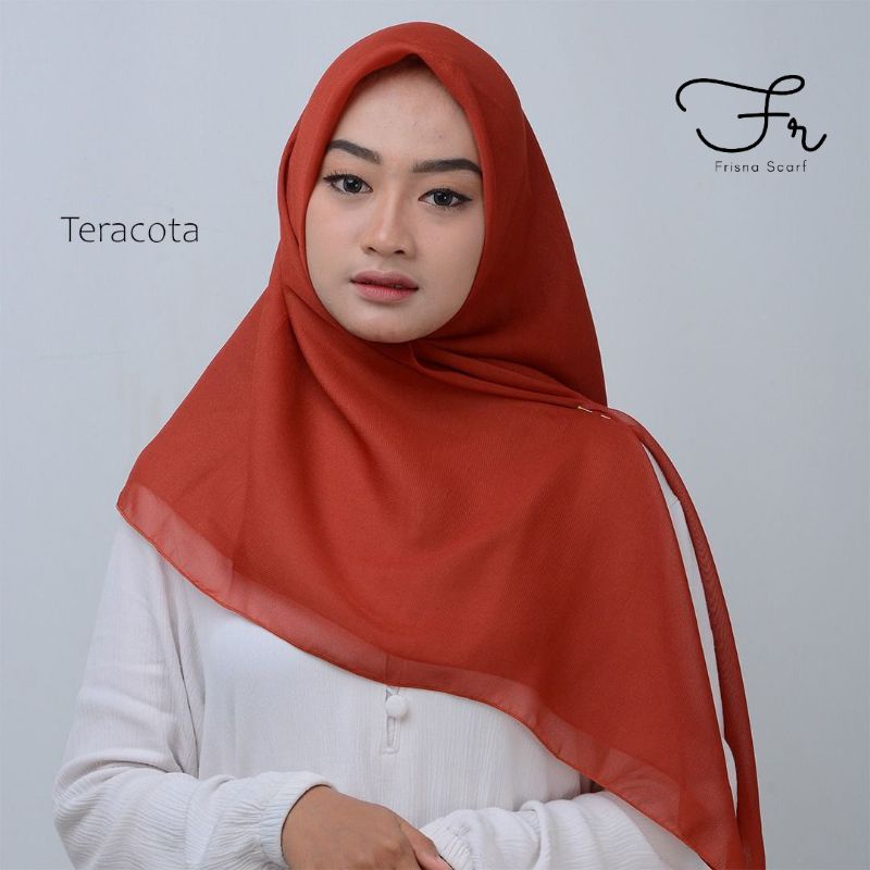 BELLA SQUARE POLLYCOTTON PREMIUM UKURAN 115x115-Teracota
