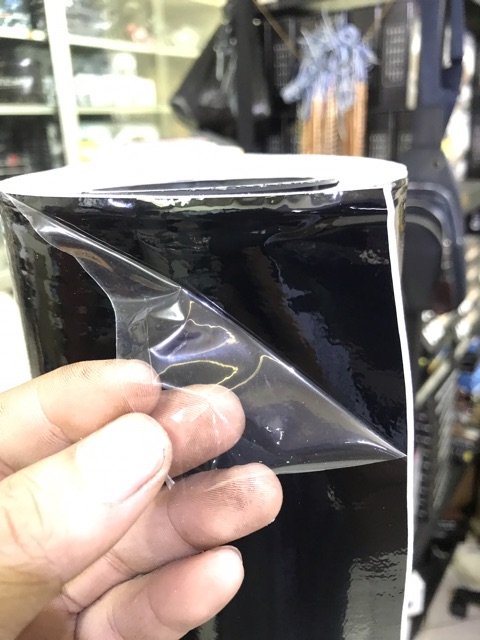 SKOTLET STICKER STIKER GLOSSY VINYL 2 ply lebar 50cm