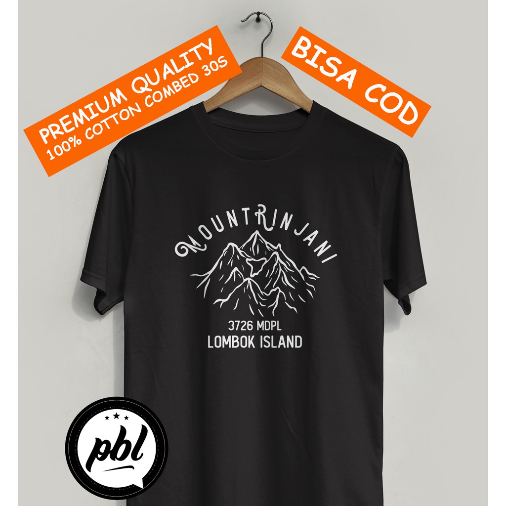 Kaos GUNUNG pria DISTRO murah baju distro pria kaos pria RINJANI