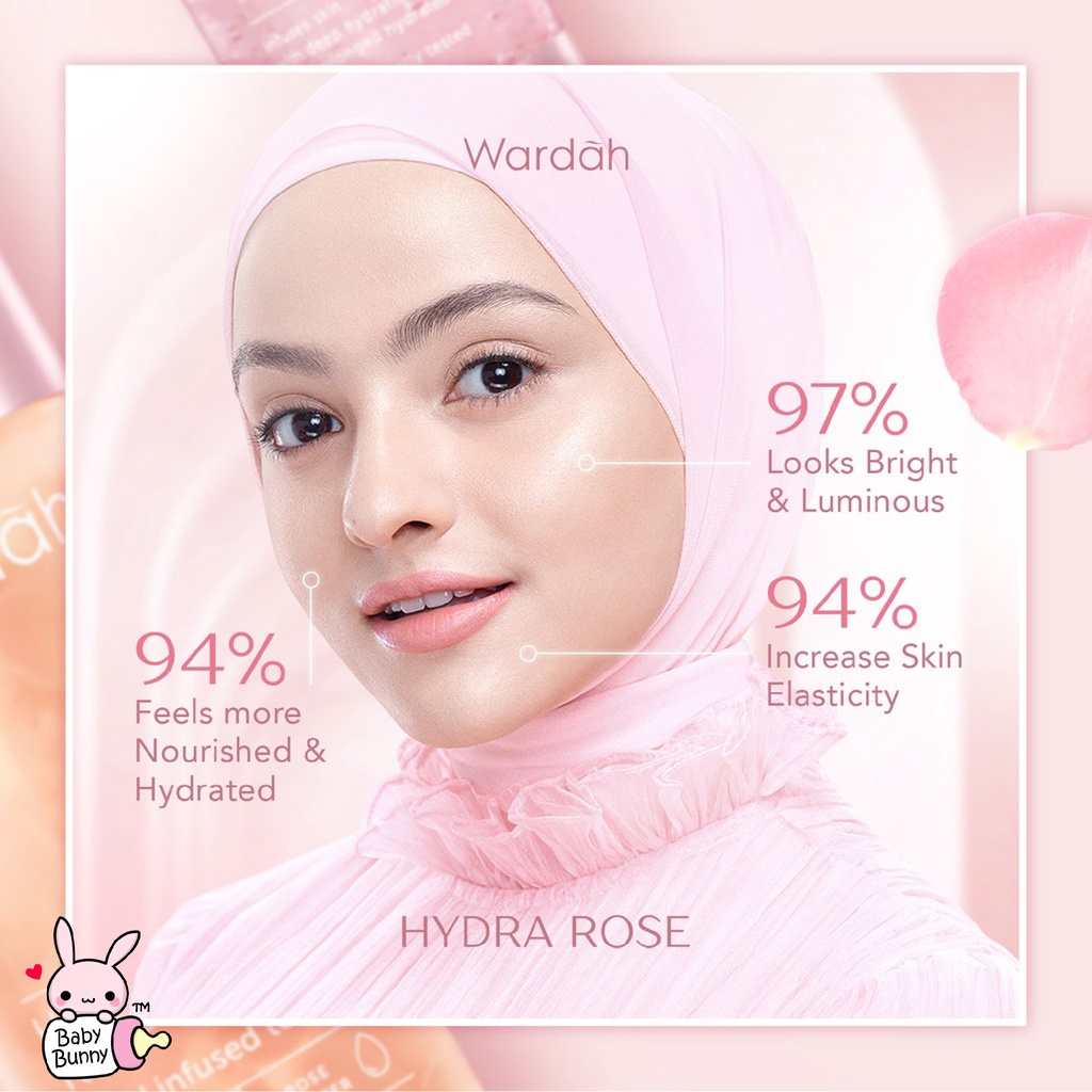 ❤ BELIA ❤ WARDAH Hydra Rose Dewy Skin Starter Kit (✔BPOM)