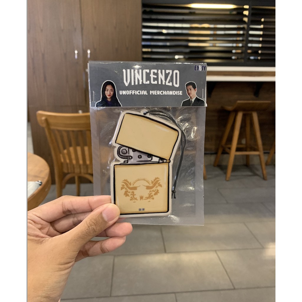 EHBIY Pengharum Ruangan / Mobil gambar lighter Vincenzo  (Air Freshener)