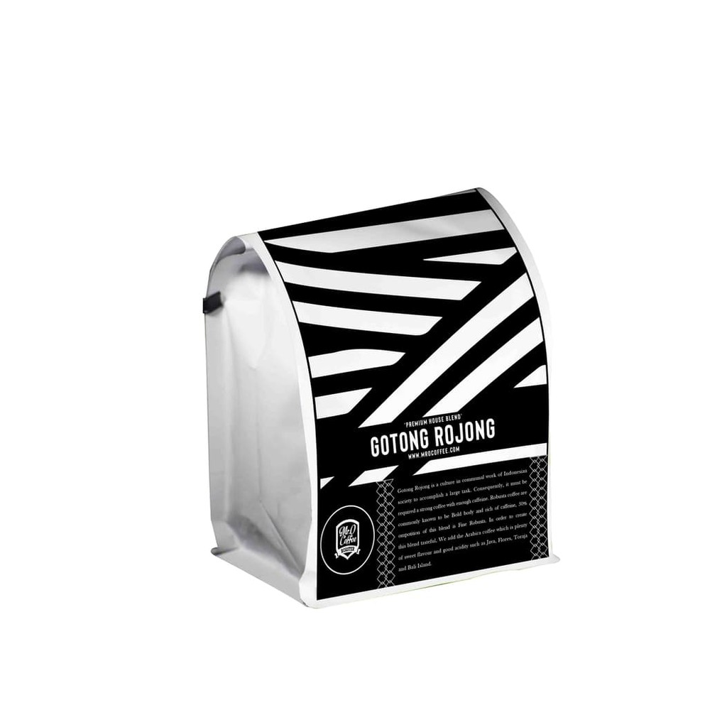 

Kopi Arabika Robusta Gotong Rojong 500g | Signature Blend Mrocoffee - kkp1465