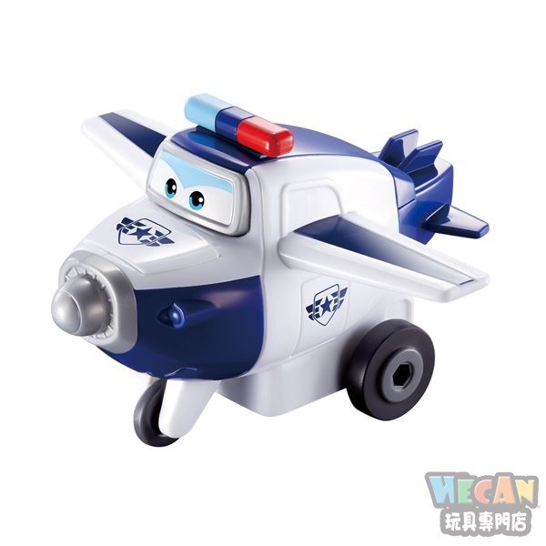 super wings police car