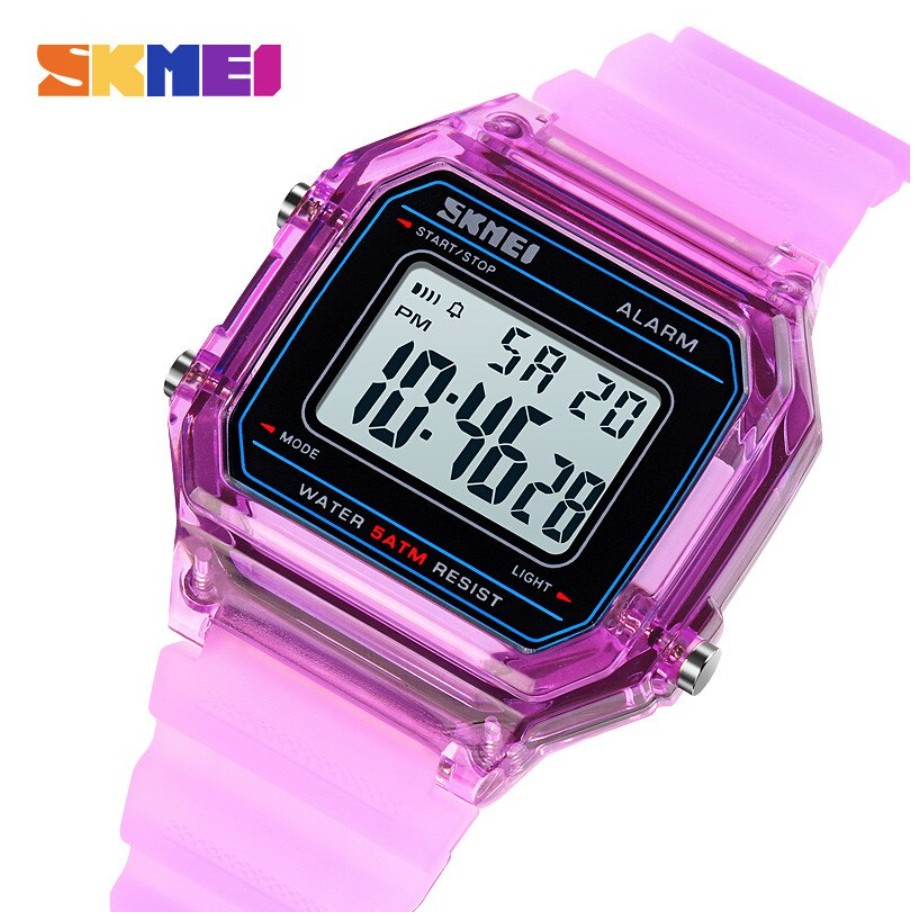 Jam Tangan Pria / Wanita / SKMEI DG 1698 / Jam Tangan Rubber Strap Original / SKMEI