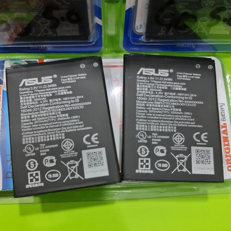 battery batrai baterai Asus zenfone GO 5.0