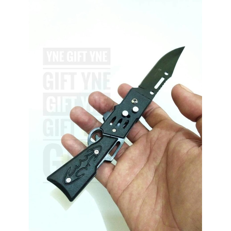 Unik Pisau Lipat KA701  Pisau Lipat Kecil  Pisau Murah  Pisau Pistol Baru