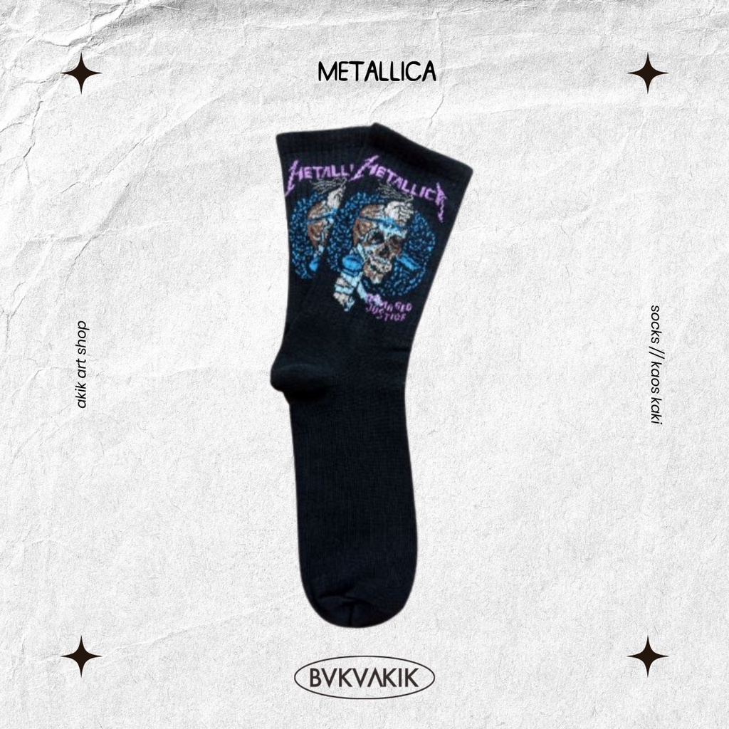 Kaos Kaki Metallica