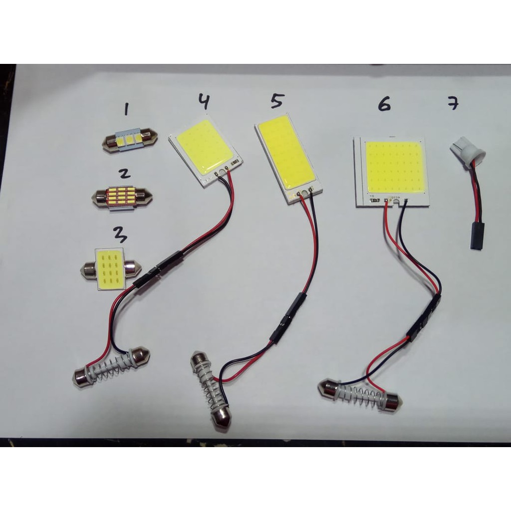 LAMPU LED COB PLAFON KABIN INTERIOR MOBIL