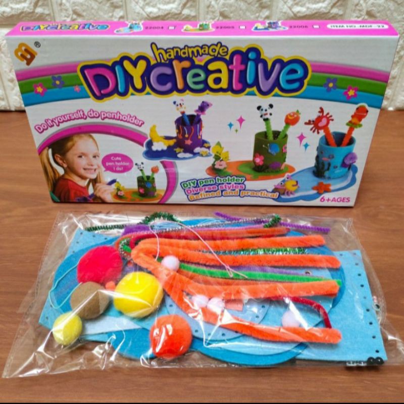 

Mainan DIY Creative Handmade Mainan Tempat Pensil Hias