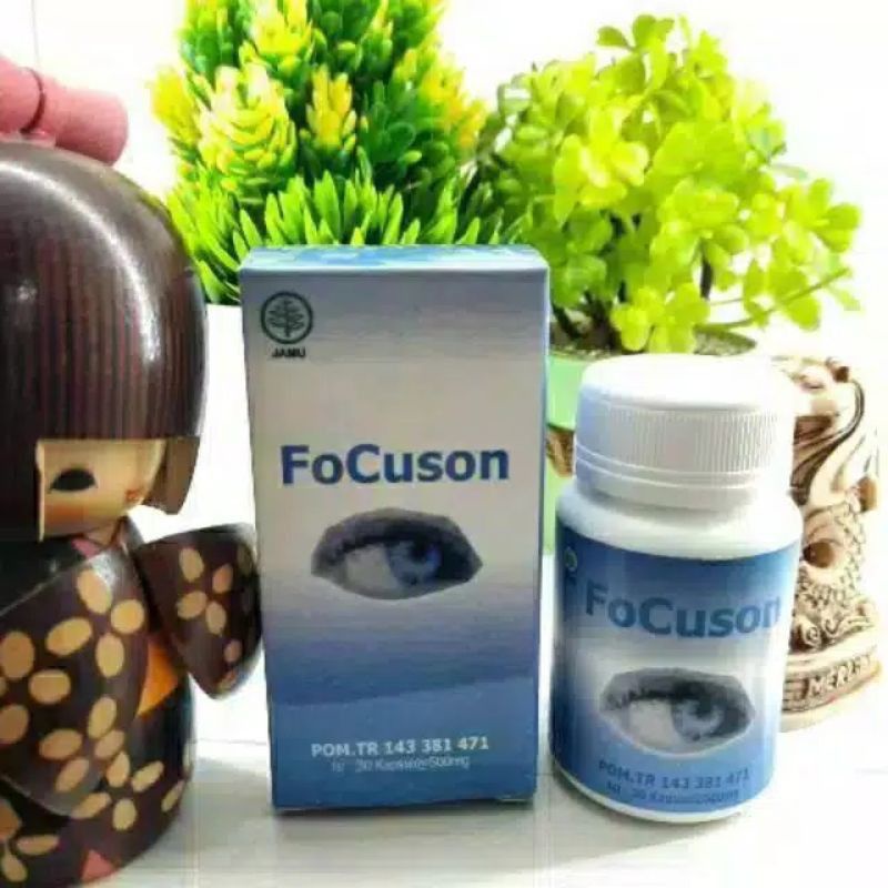 FOCUSON SPECIALIS OBAT MATA MINUS PLUS KATARAK HERBAL ALAMI FOCUSON ASLI | FOCUSON ORIGINAL