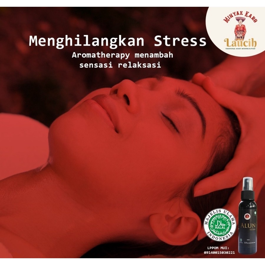 Traditional Herbal Oil Karo Minyak Alun Hitam Spray 100ml Aromatherapy