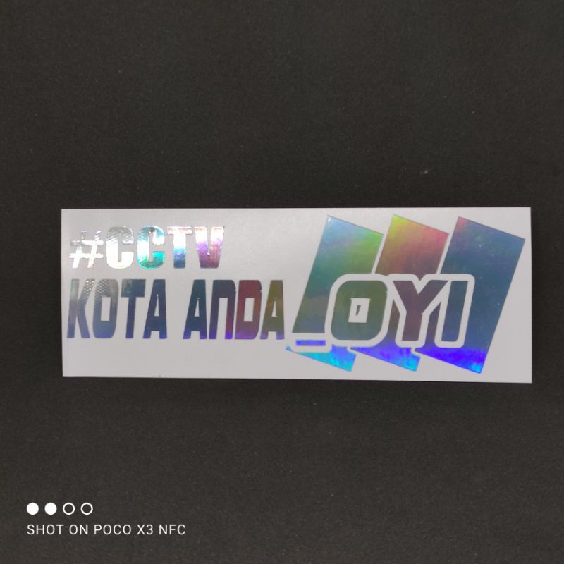 stiker cctv mania - cutting stiker cctv truk costum