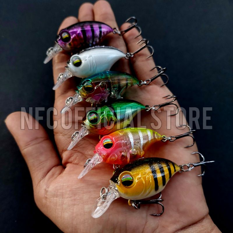 Crankbait 5,5 cm 5,5 gram Best Killer Action Rekomendasi untuk Ultralight Casting