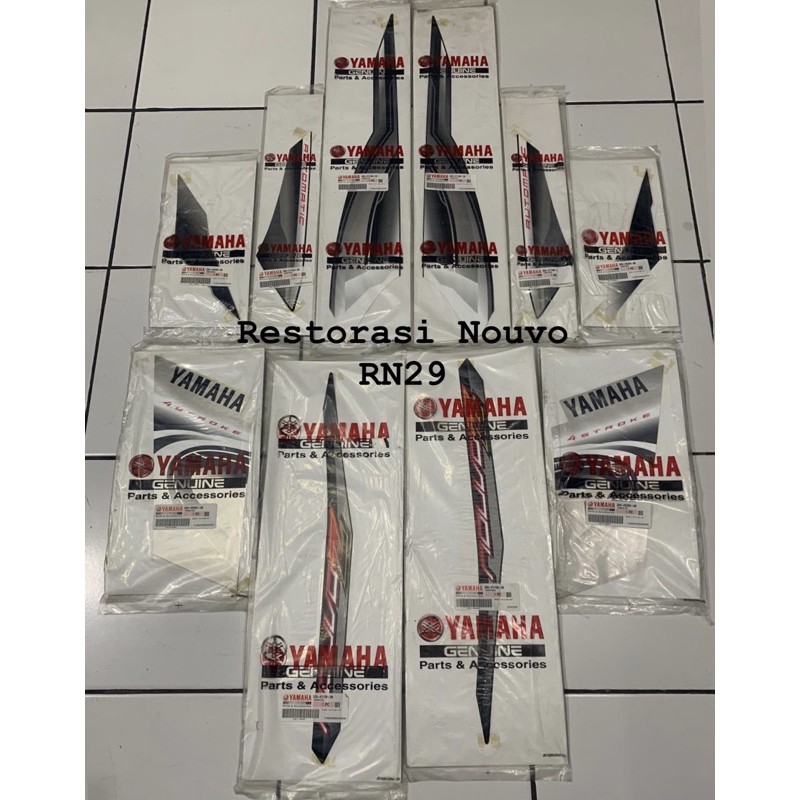 Sticker nouvo z silver striping nouvo z original stiker nouvo z silver strip body list body nouvo z