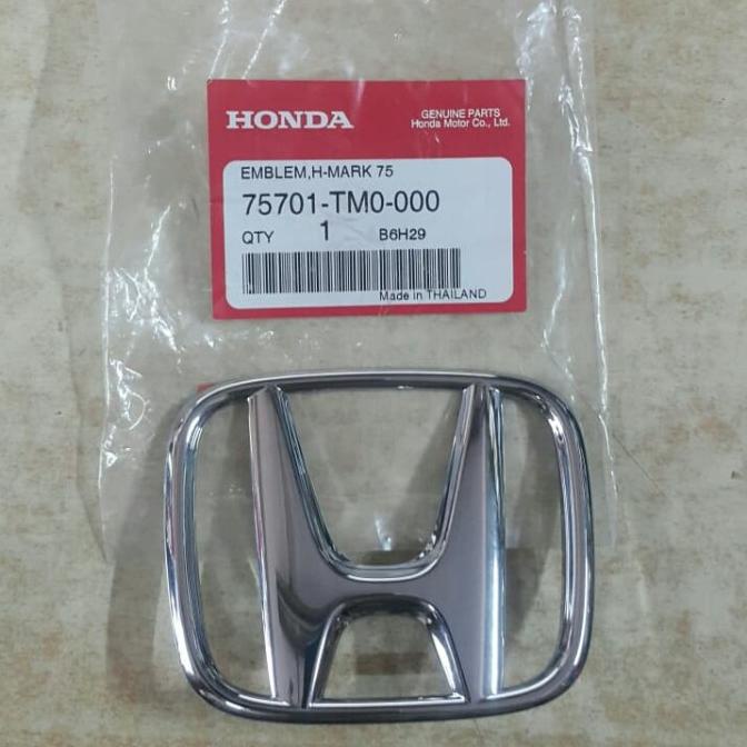 emblem h bagasi belakang mobil honda city GM