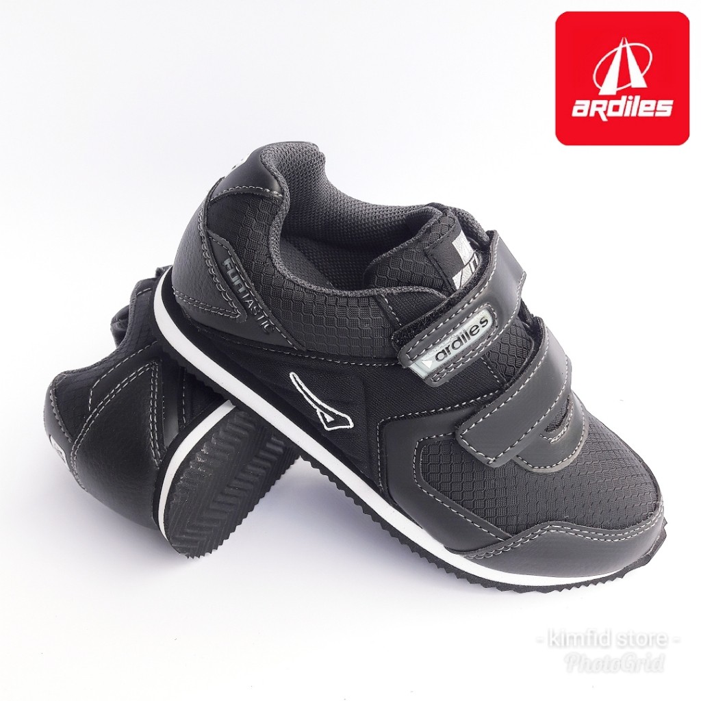 sepatu sekolah perekat anak ardiles mojari