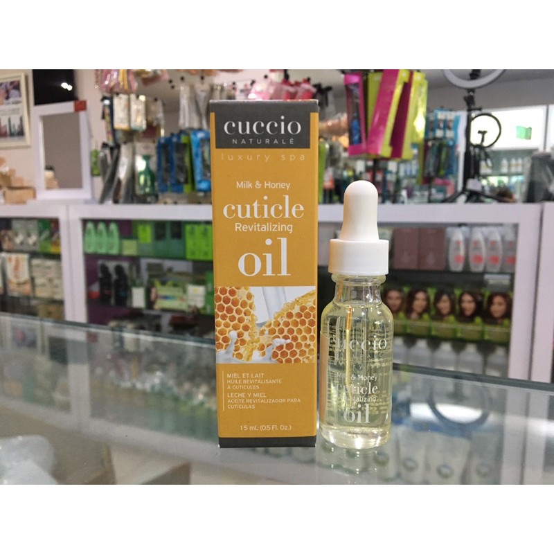 Cuccio Revitalizing Cuticle Oil Milk &amp; Honey 15ml