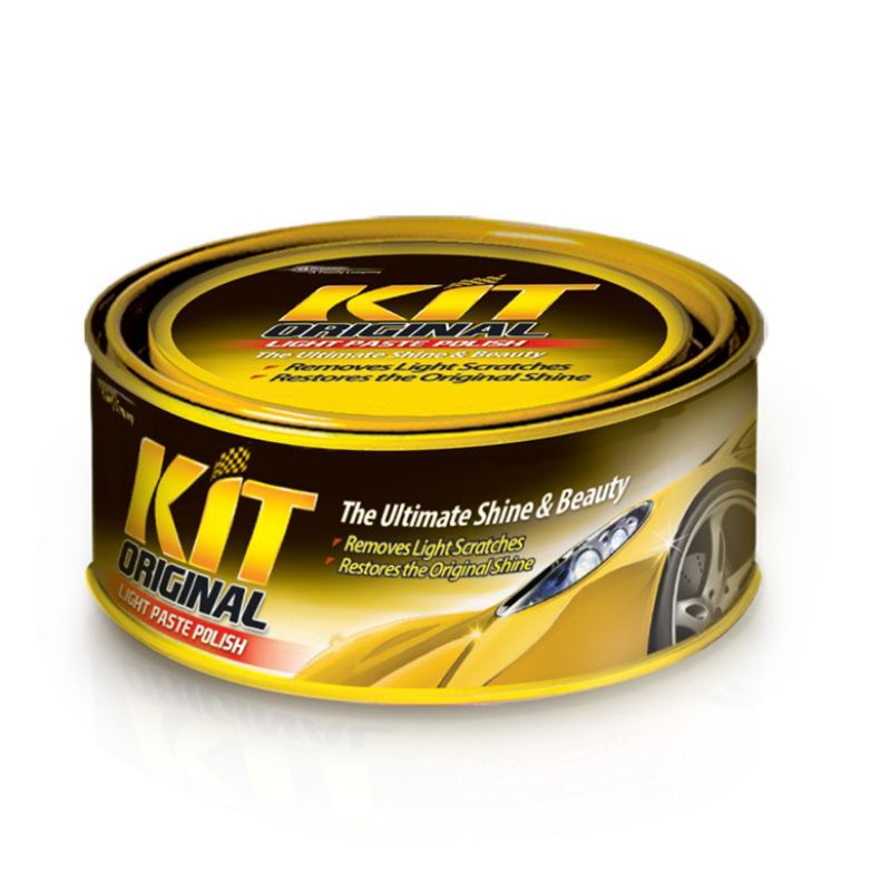 Kit Paste Wax Original Kuning Poles Body Mobil Metalik 225 Gr Wax Murah