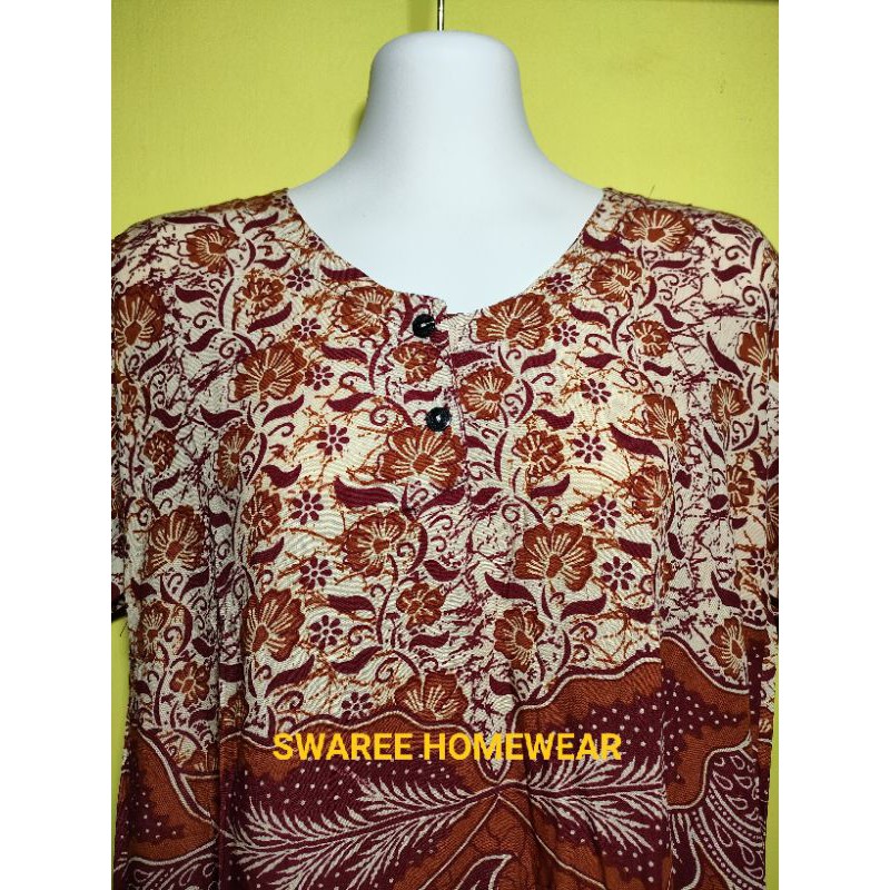 Baju Daster Murah Kekinian Batik Pekalongan Baju Wanita Modern Daster Busui Rayon Batik Wanita