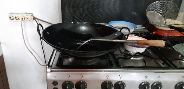 Wajan/ Kuali Enamel Anti Lengket Anti Gores