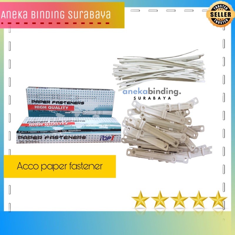 

ACCO PLASTIK PAPER FASTENER 'HIGH QUALITY'