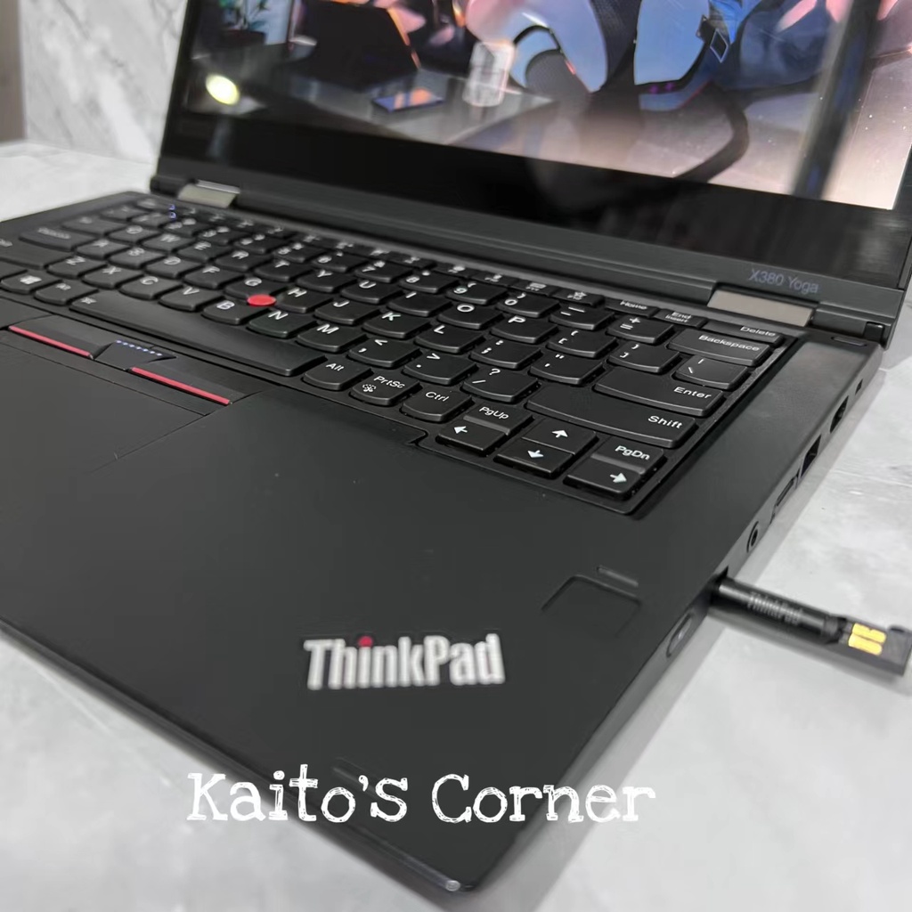 [Bekas] Laptop Lenovo Yoga X380 X390 X395 i5/i7 Gen 8 - 13.3” FHD Touchscreen + Stylus + Bisa Lipat 360° Slim Mulus