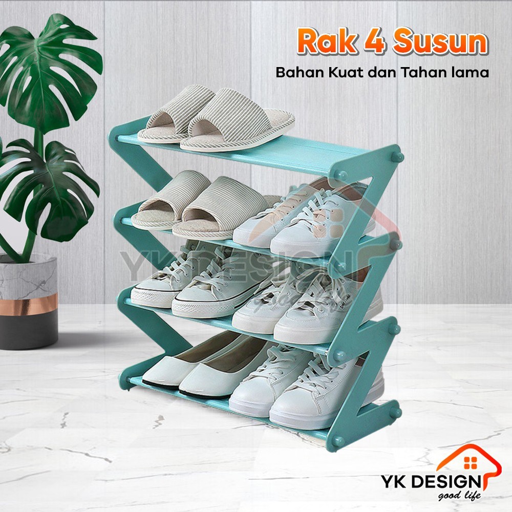 Jual Yk Design Yk Rak Sepatu Susun Shoe Rack Sandal Holder Rak