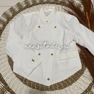 Jual Beskap Jawa / Beskap Model Solo, Polos - Nuansa Putih | Shopee