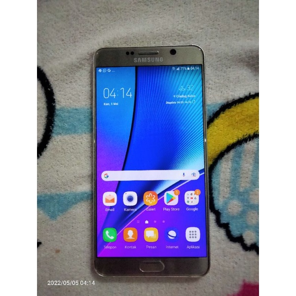 Hp Samsung Note 5 4/64gb Gold