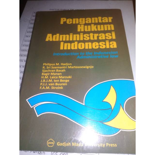 

Pengantar hukum administrasi negara