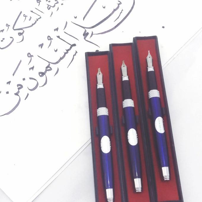 

(BISA COD) pena iridium point gemany A8 / fountain pen calligraphy / pena tinta TERLENGKAP Kode 163