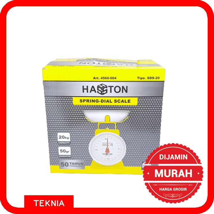 Timbangan Duduk 20 Kg HASSTON - Spring-Dial Scale