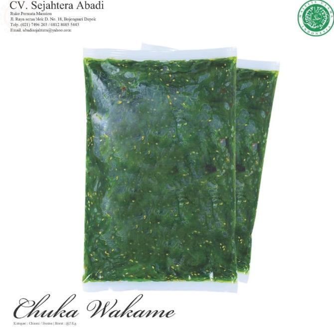 

Chuka wakame 2 kg rumput laut ---Termurah---