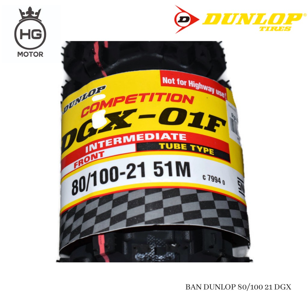 Ban Dunlop DGX 1 80 100 Ban Dunlop 21 80 100 Dunlop Cross Trail