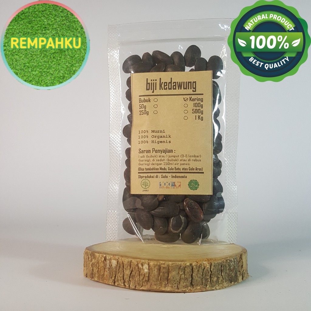 

BIJI KEDAWUNG KERING 500 GRAM - Parkia Timoriana - MURNI - JSR -