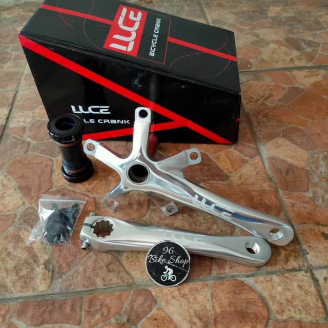 CRANK ARM LUCE HT 2 SILVER