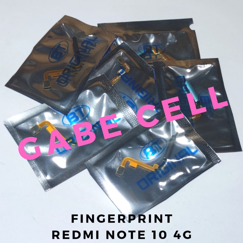 FLEXIBLE FINGERPRINT SIDIK JARI REDMI NOTE 10 4G/NOTE 10 PRO 4G