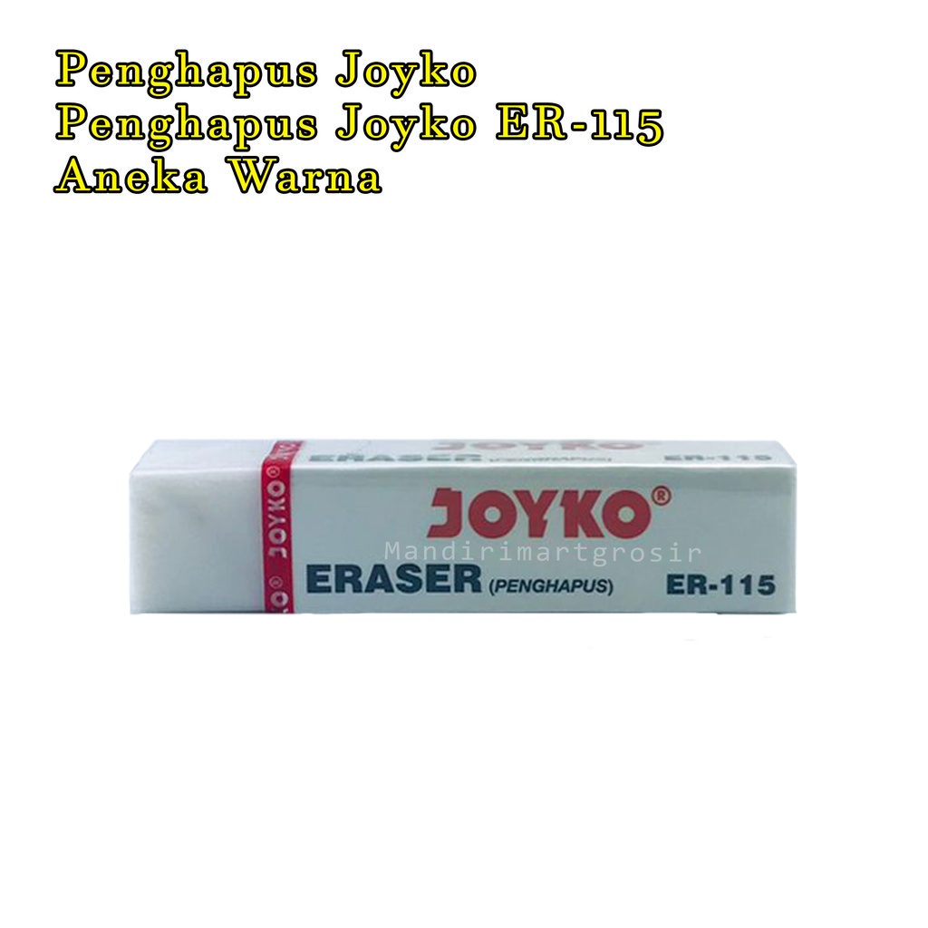 Penghapus / Joyko / Penghapus Joyko Aneka Warna