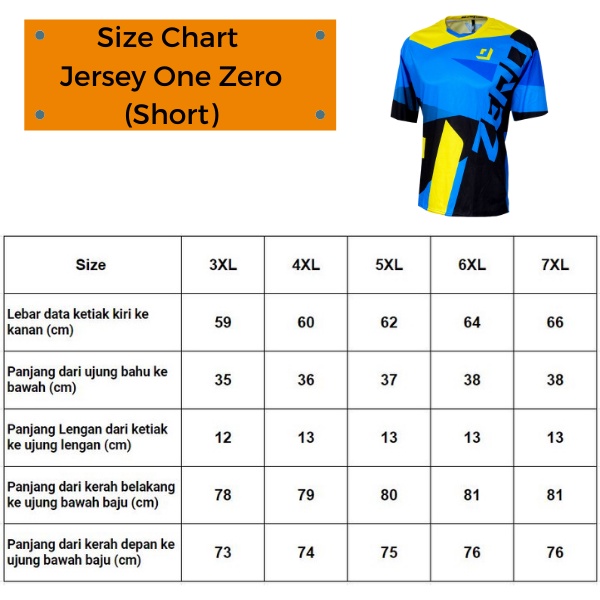 BIG SIZE Jersey Sepeda Singletrek1 ONE Zero Cooltech JOLS Blue shorts