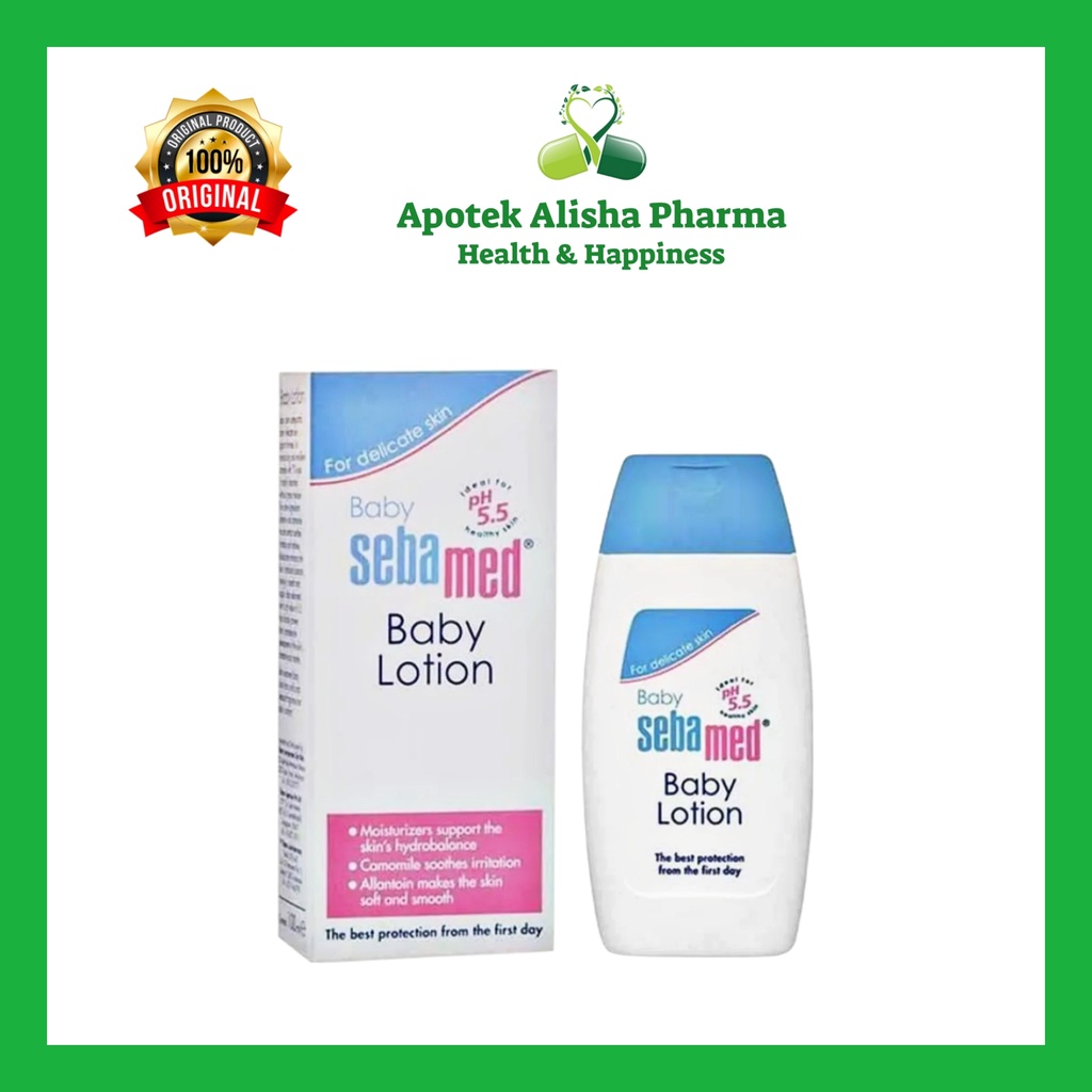 SEBAMED BABY LOTION 100ml - Menutrisi dan Melindungi Kulit Bayi