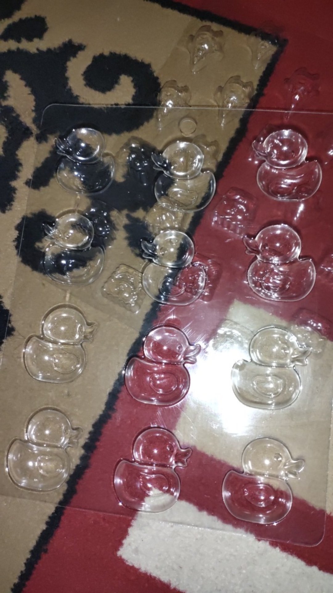 Cj Cetakan Coklat Cokelat Craft Koi Plastik 12 Cav