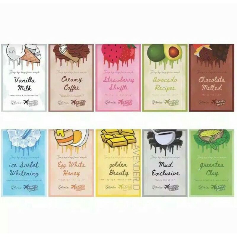 MASKER WAJAH ORGANIK ( 10gr )