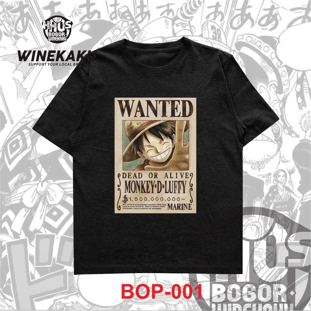 KAOS ONE PIECE BOUNTY MONKEY D. LUFFY