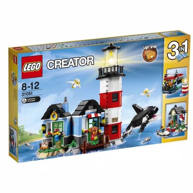 Lego 31051 creator Light house point